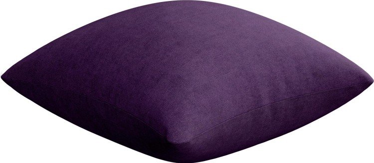 Подушка Cortin вельвет тёмно-фиолетовый